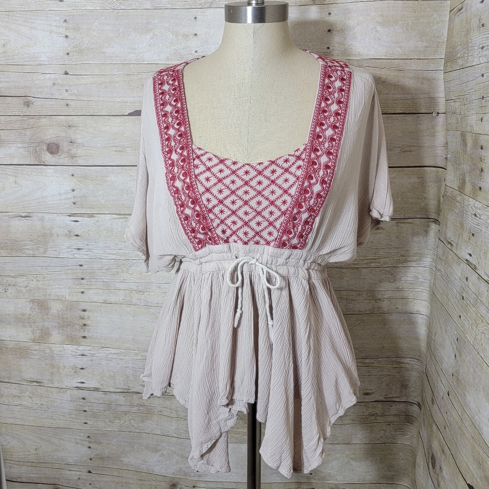 Signature 8, boho, blouse, size S